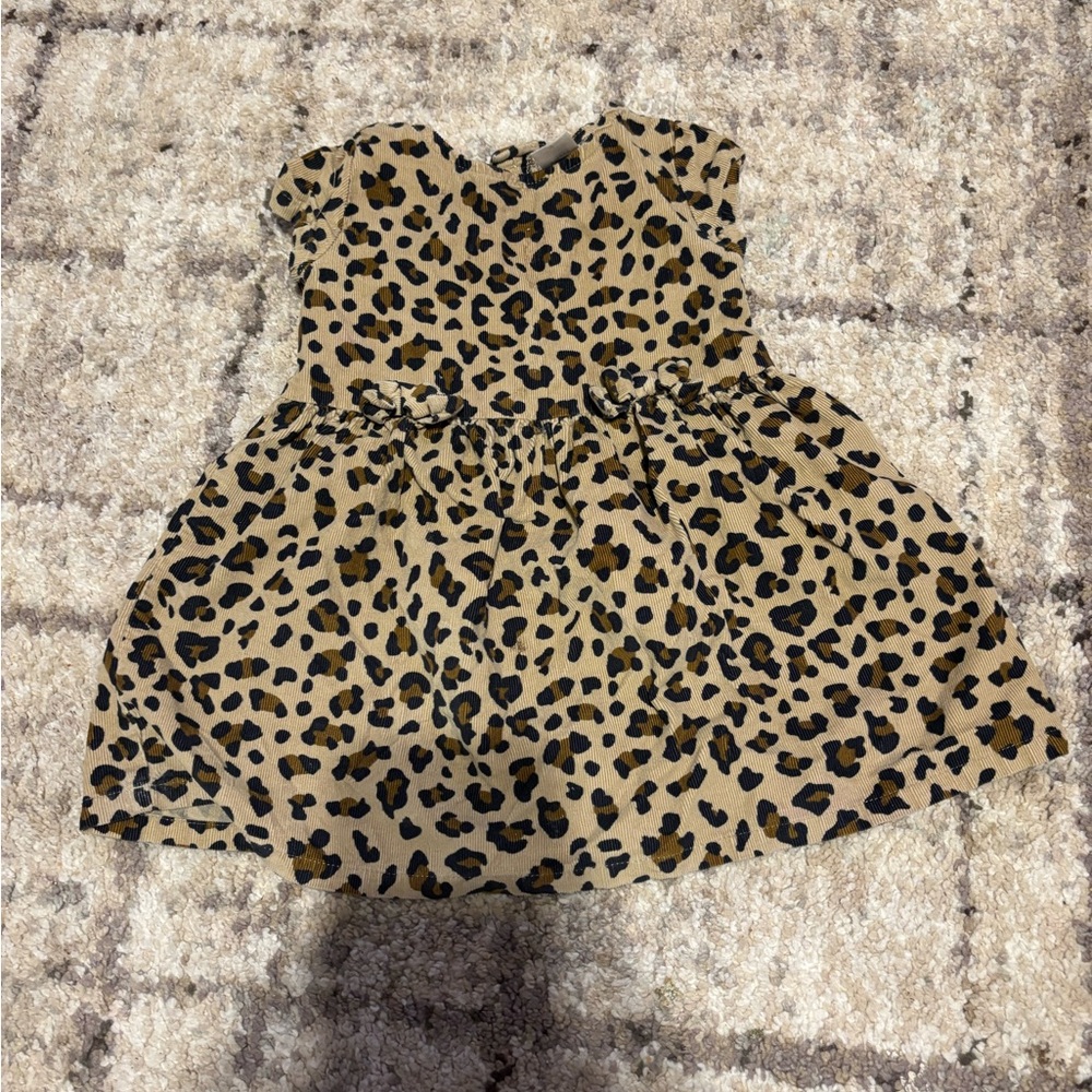 Cheetah print dress